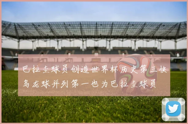 巴拉圭球员创造世界杯历史第三快乌龙球并列第一也为巴拉圭球员